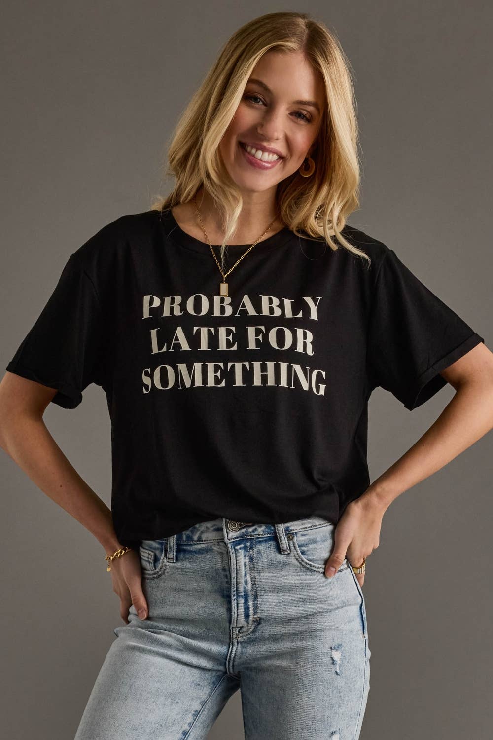 Panache Apparel Co. - Probably Late For Something Tee