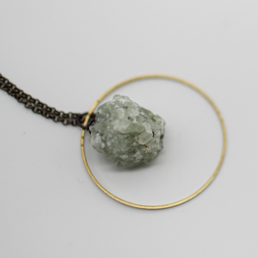 Medina Seeds | Rough Cut Semi-Precious Stones Brass