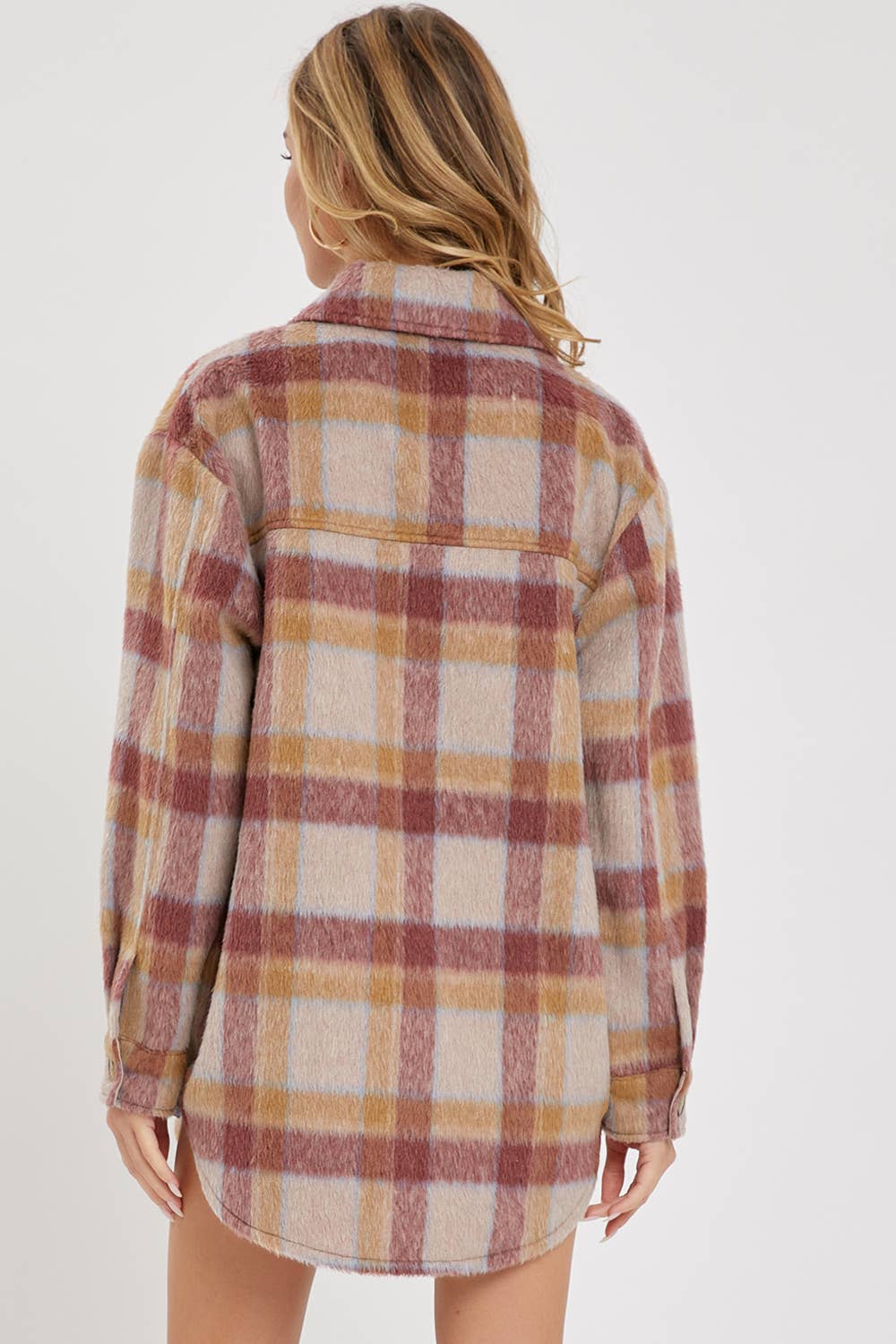 OUTERWEAR CLASSIC PLAID SHACKET/JACKET