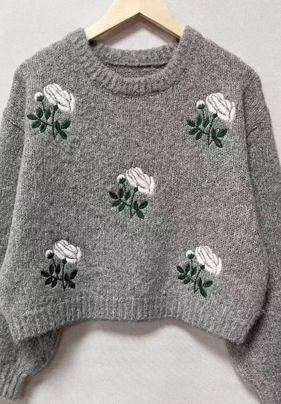 Rose Sweater Miss Sparkling