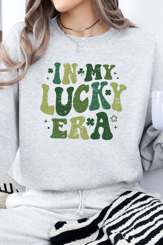 In My Lucky Era, St Patrick's Graphic Sweatshirt Rebel Stitch