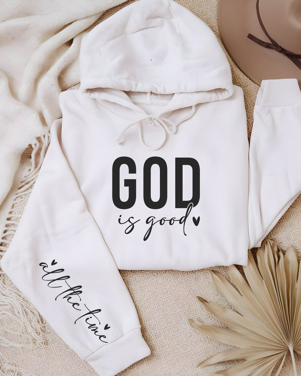 God is Good all the time Graphic Hoodie Sweatshirt Ocean and 7th