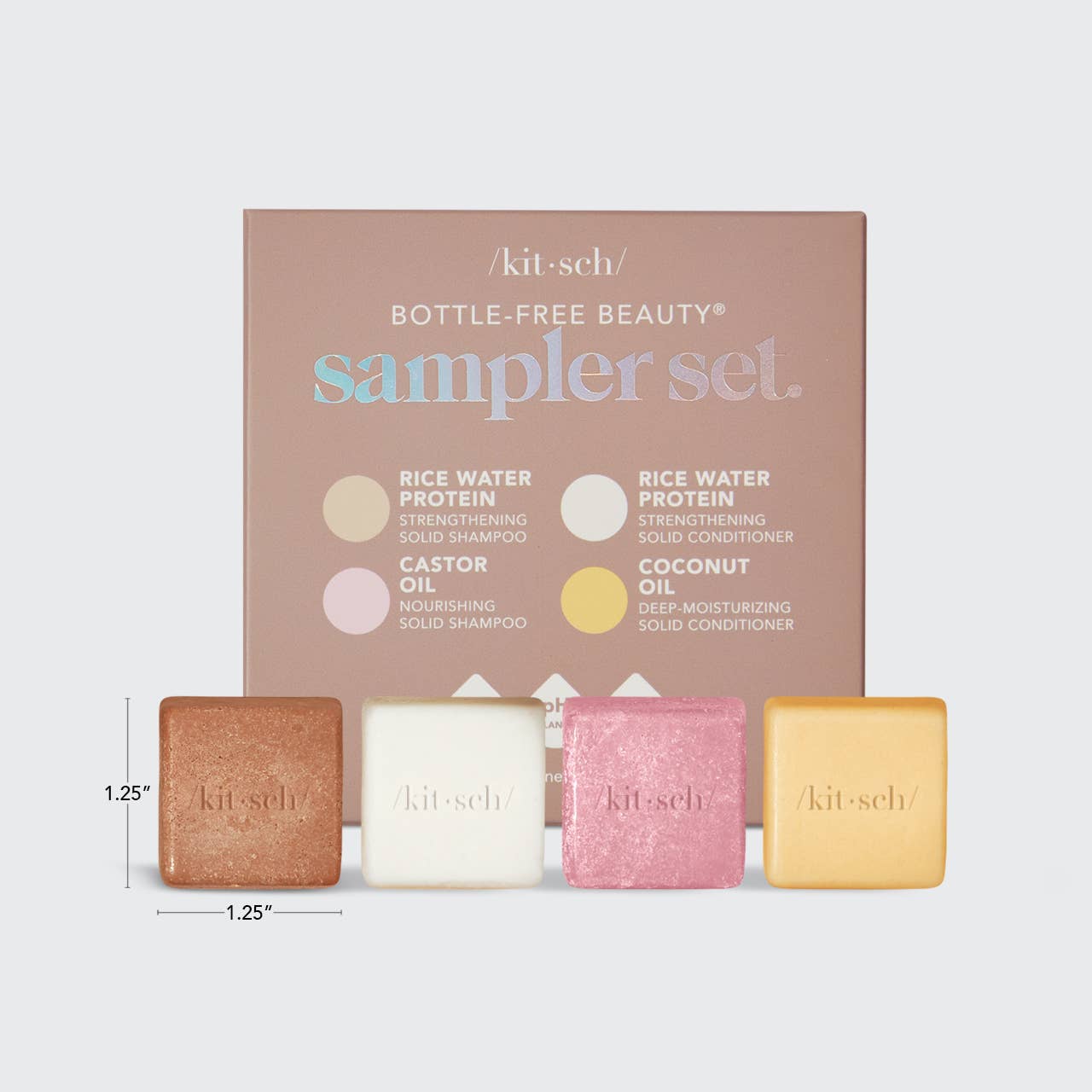 Bottle-Free Beauty 4pc Sampler Set Core KITSCH