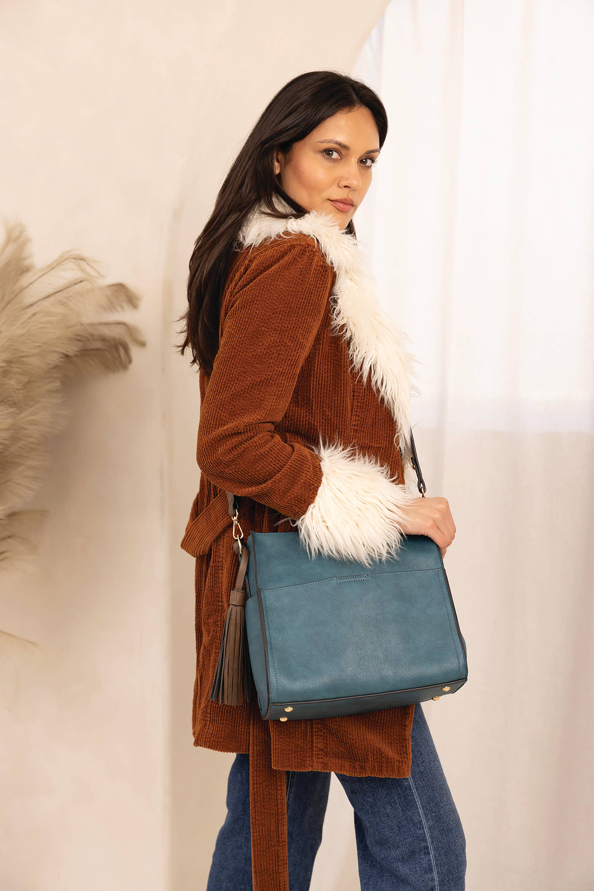 Lyla 2-in-1 Bucket Bag w/ Guitar Strap