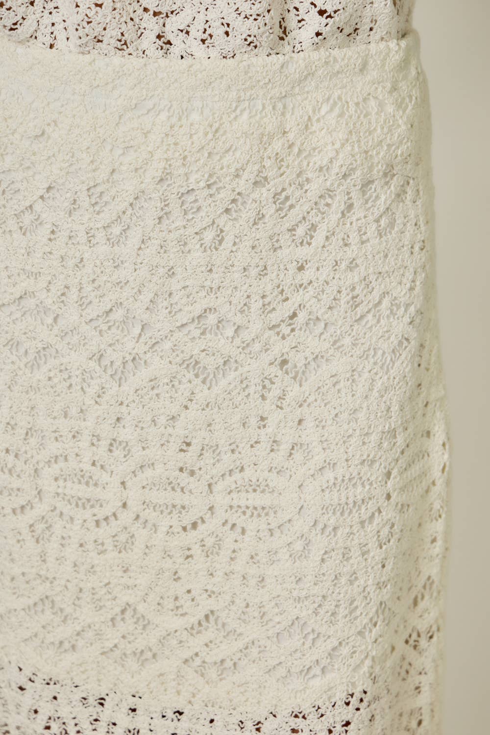 Crochet Scallop Hem Skirt