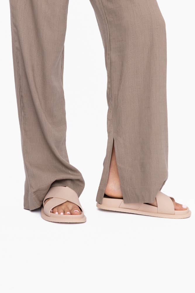 Wide Leg Resort Pants Spring-Summer Mono B