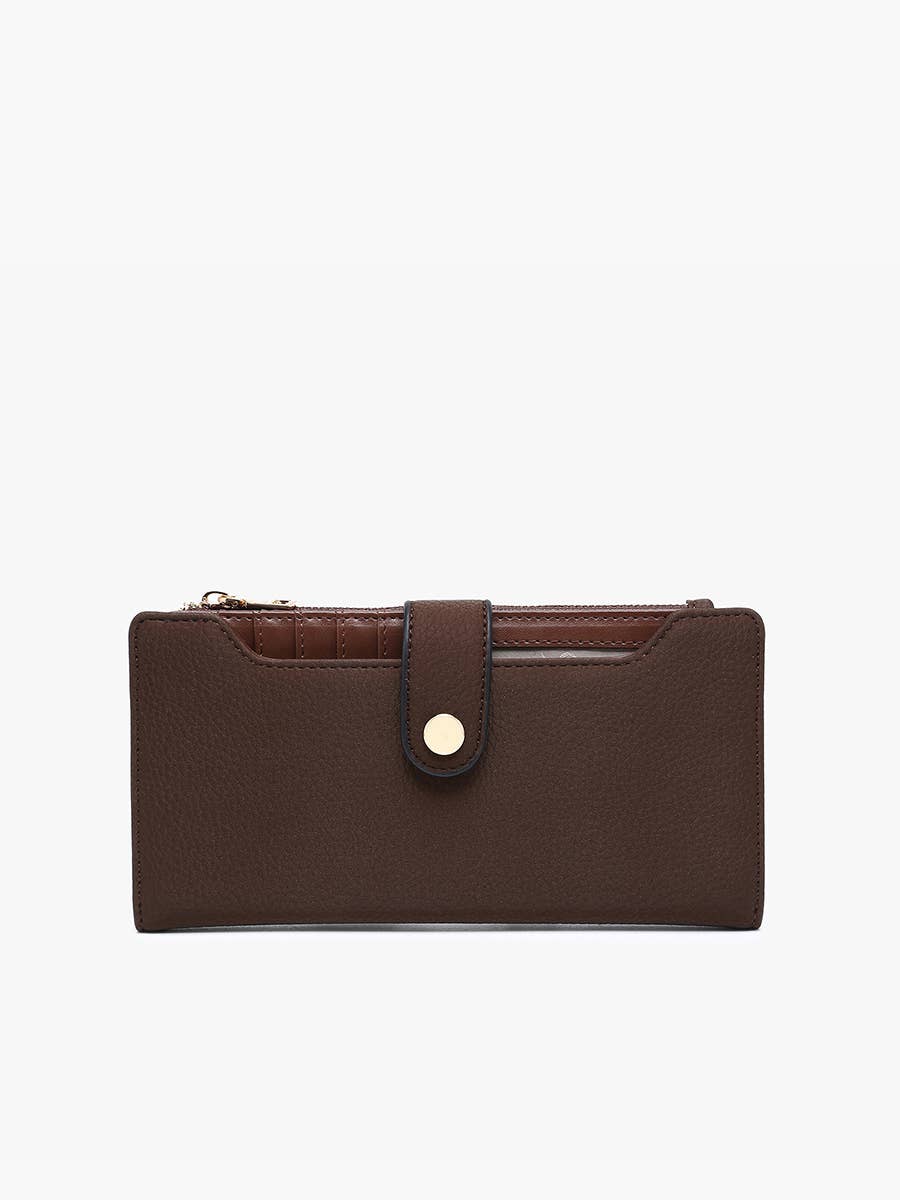 Violet RFID Fold-Out Wallet w/ Card Slot | WL2792RF