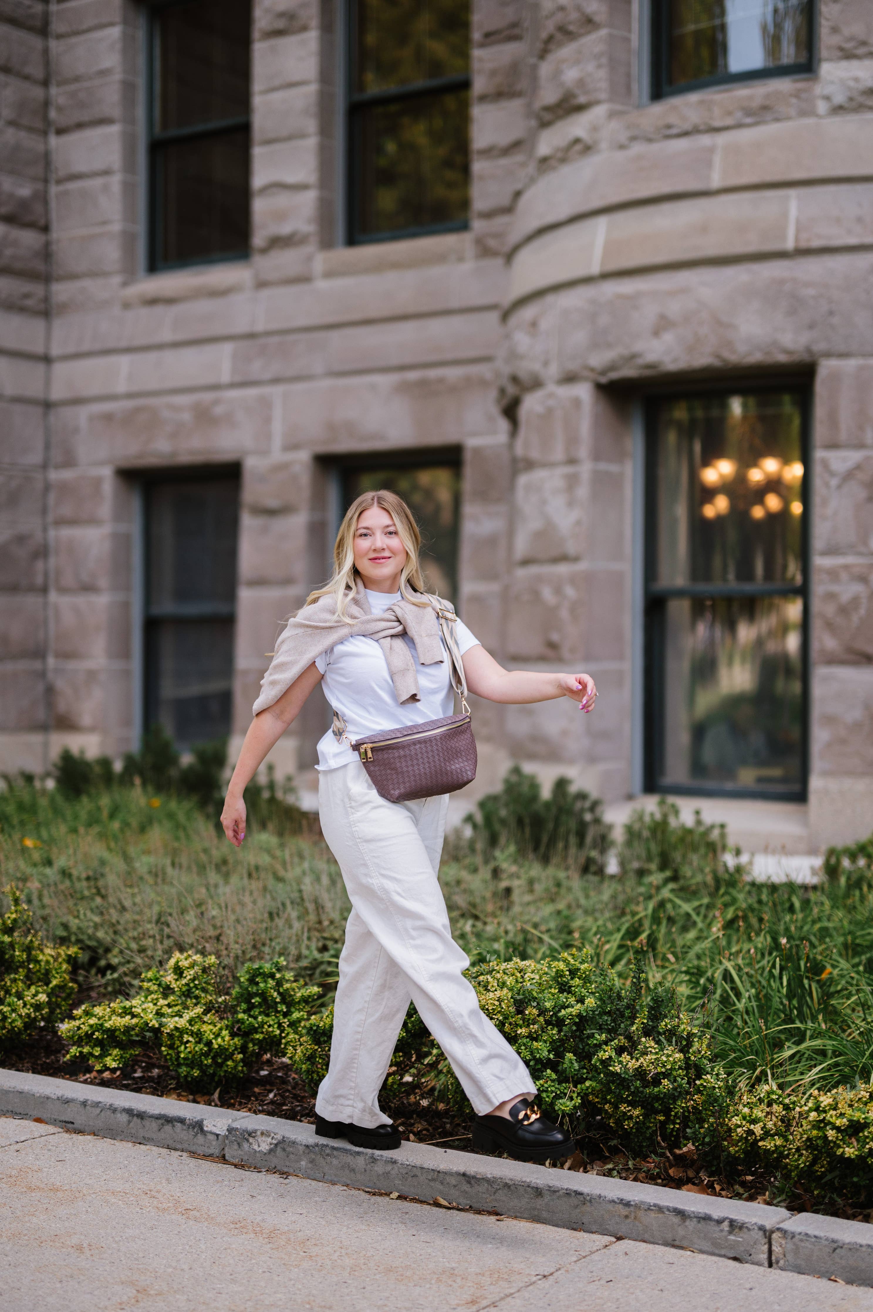 Rory Crisscross Oversized Belt Bag