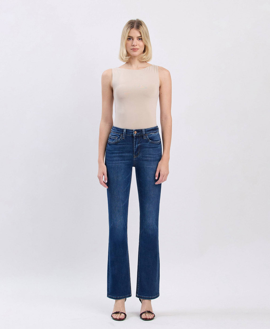 SKYLAR - LITTLE SUNSHINE | HIGH RISE BOOTCUT JEANS