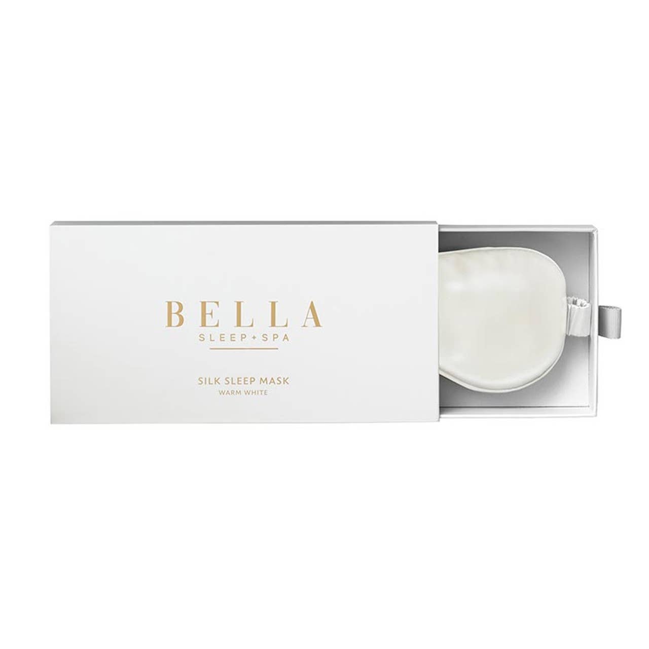 Silk Sleep Mask - Warm White Core Bella Sleep + Spa