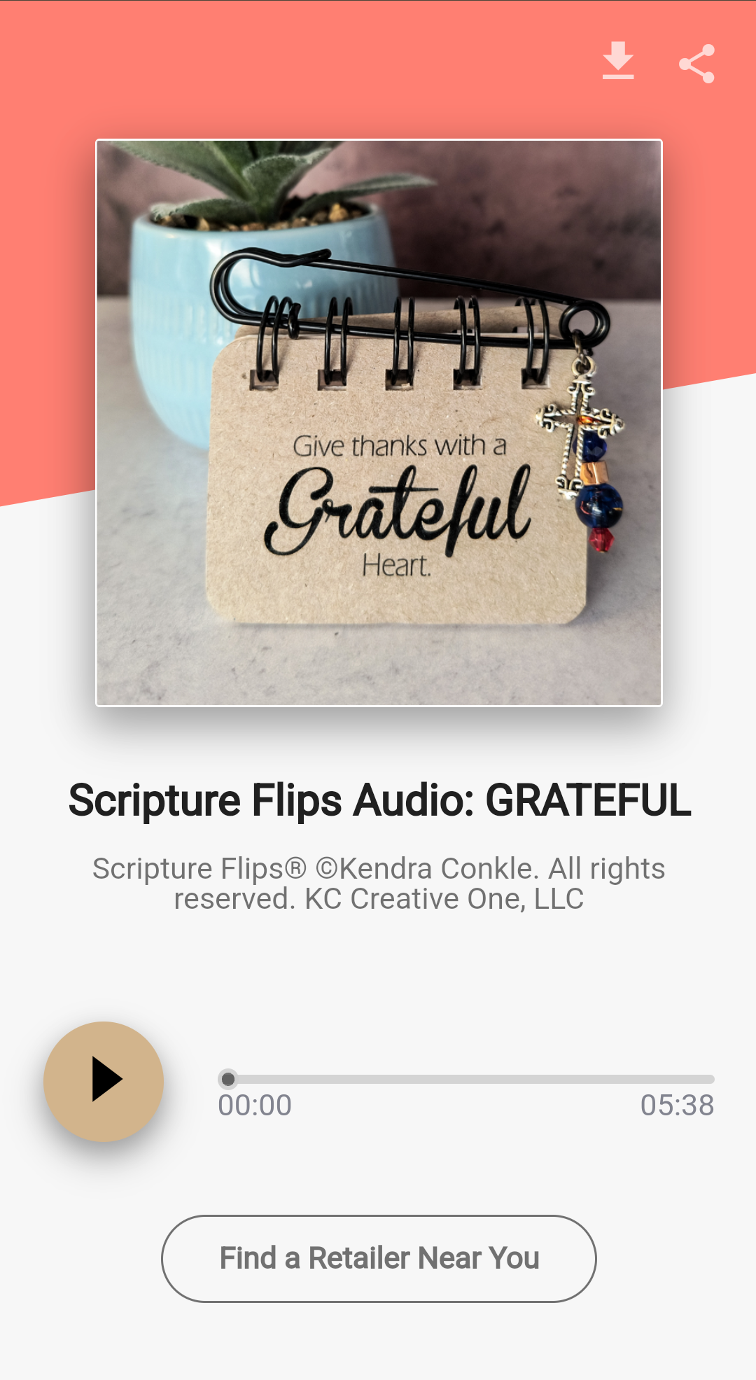 Grateful Flip Core Scripture Flips