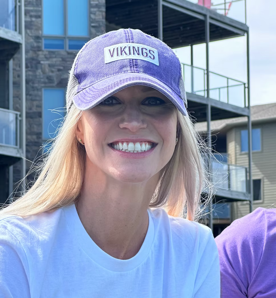 Small Town Clothing Company - Vikings Purple Snapback Hat