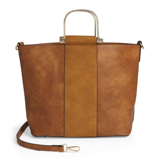 Davina Tote & Crossbody in Cognac Fall-Winter COCO + CARMEN