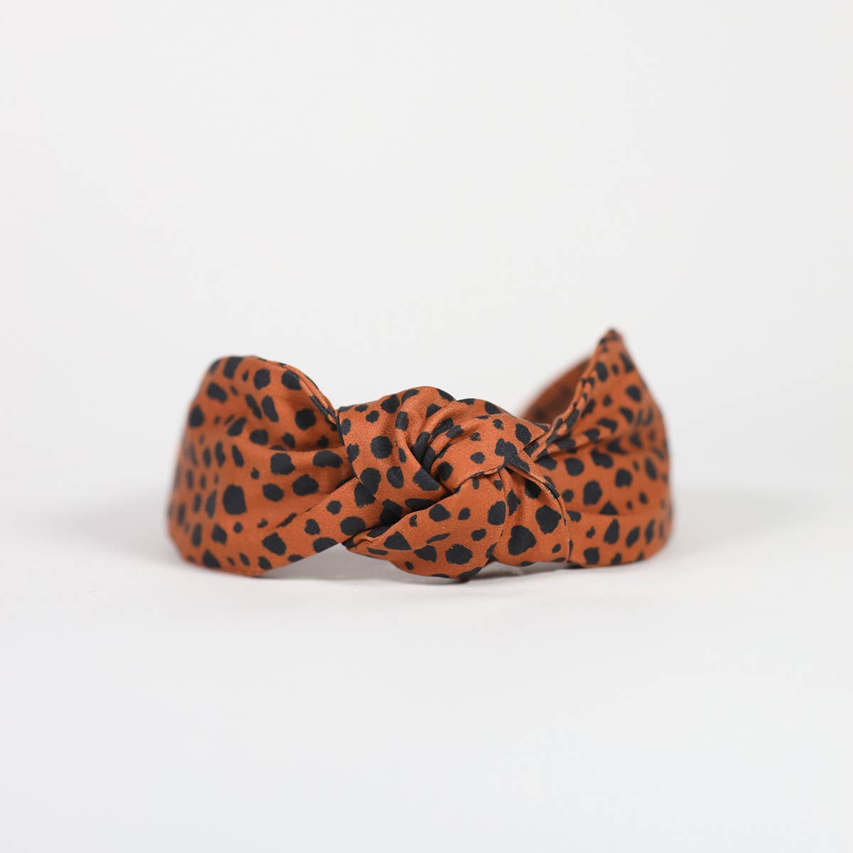 Knotted Headband for Women (Spiced Dot) Core Tay Dunworth