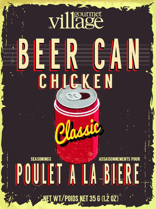 Beer Can Chicken Classic Recipe Box Seasoning Core Gourmet Du Village