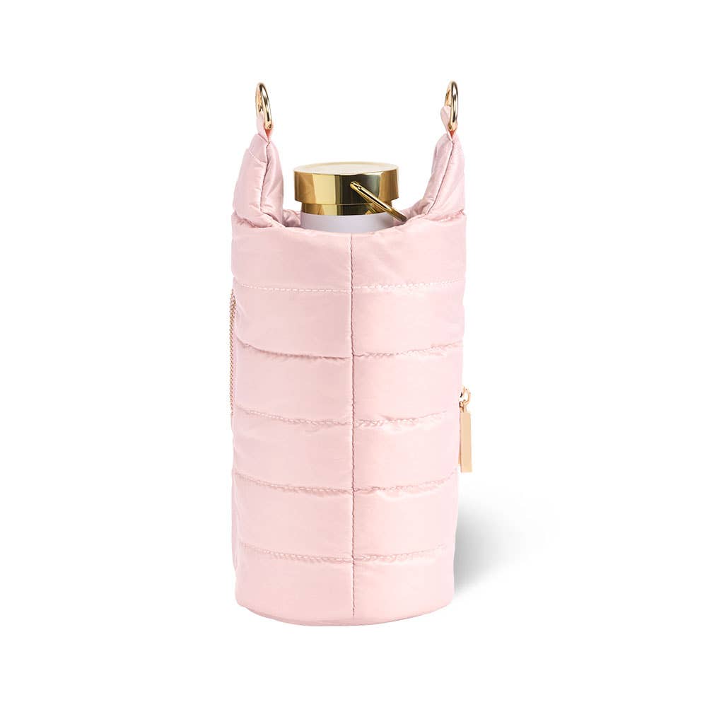 WanderFull - Original HydroBag - Blush HydroBag® with Blush and Ivory Striped Strap