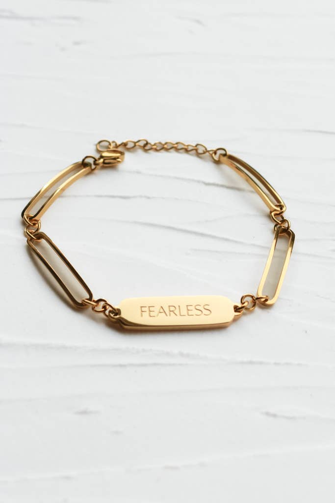 Fearless Bracelet - Made by Survivors Core Crowned Free