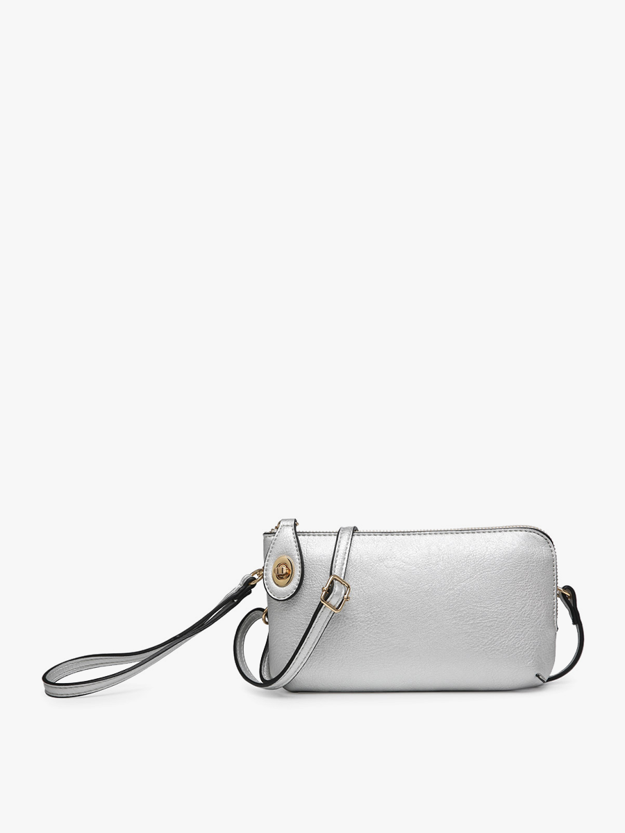 Kendall Crossbody/Wristlet w/ Twist Lock Closure