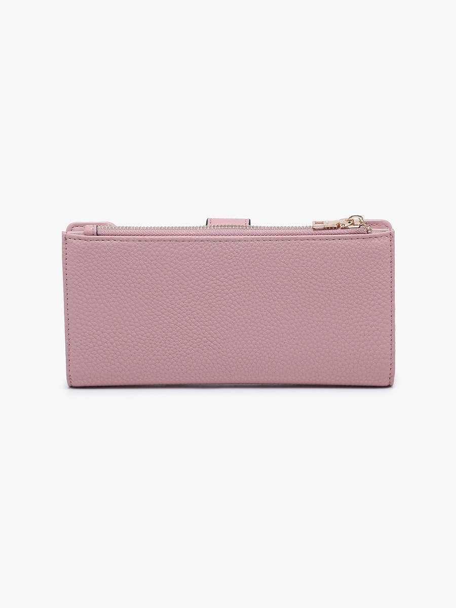 Violet RFID Fold-Out Wallet w/ Card Slot | WL2792RF