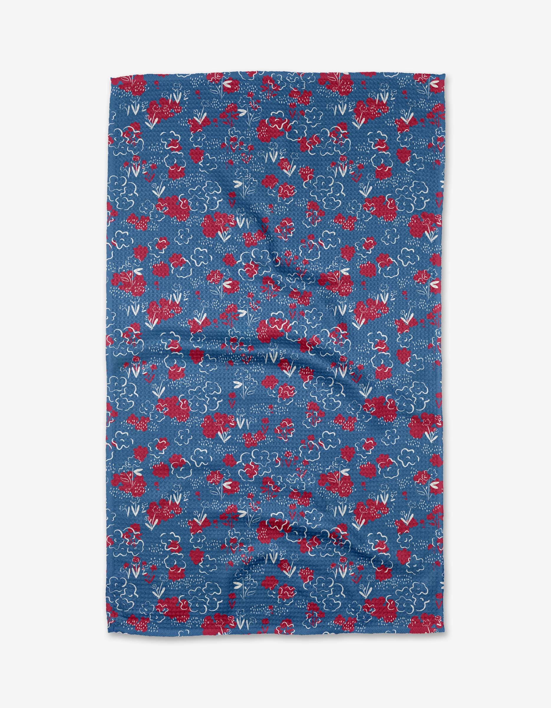 Geometry - Patriotic Garden Tea Towel