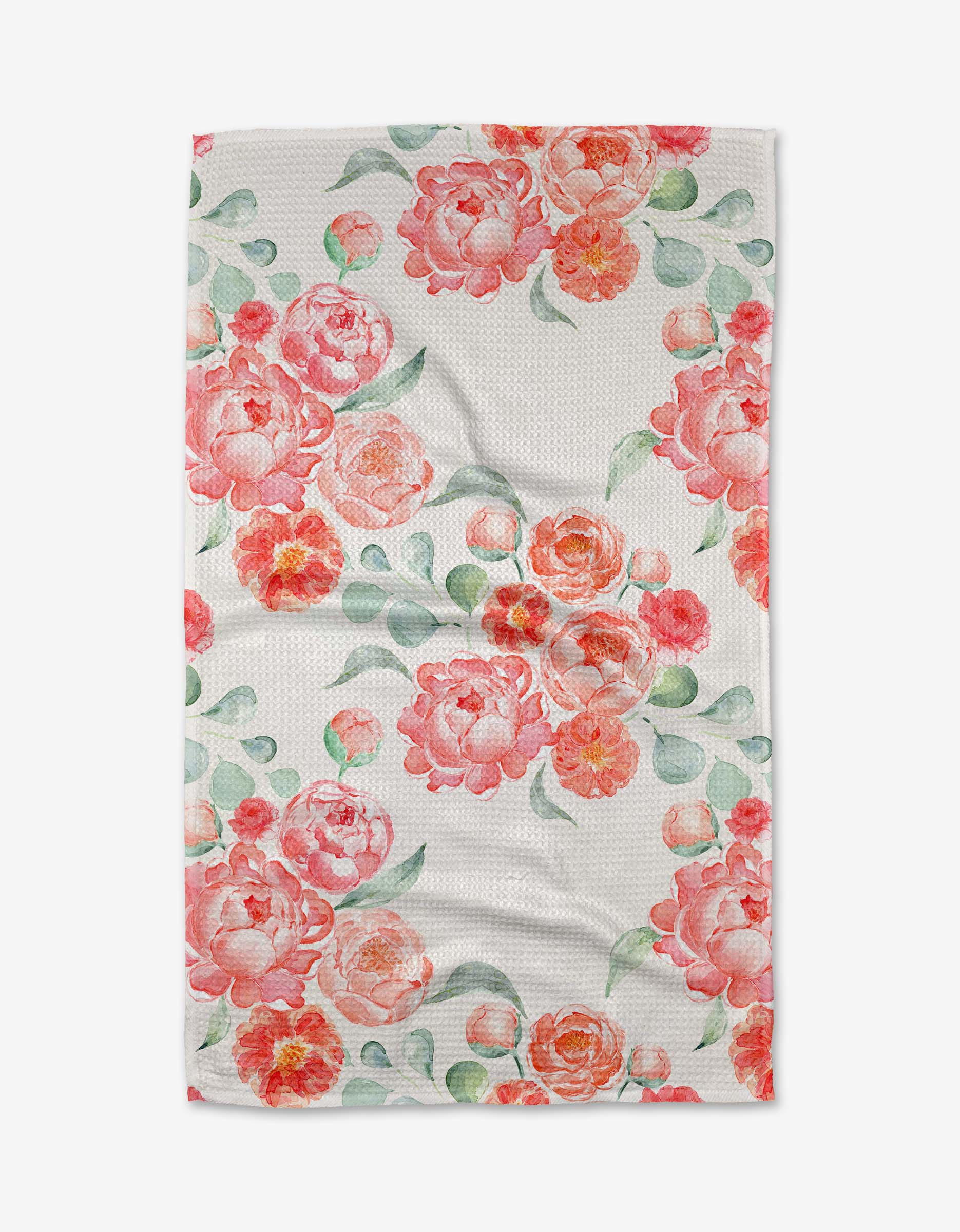 Geometry - Blush Florals Tea Towel