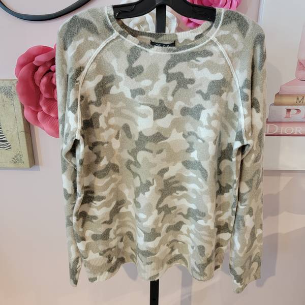 Spruce Green Camo Revisable Sweater