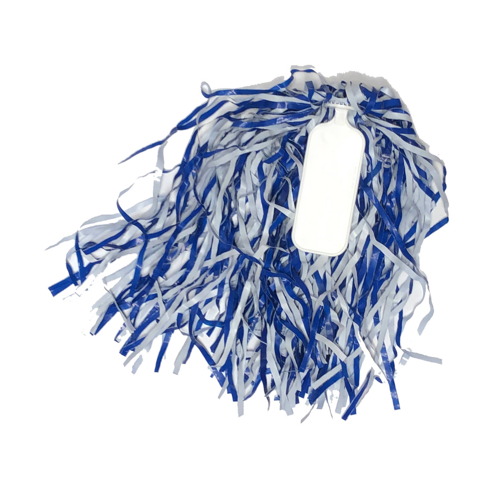 Pom-Poms| Spirit Shaker Blue & White – Game Day & School Essentials