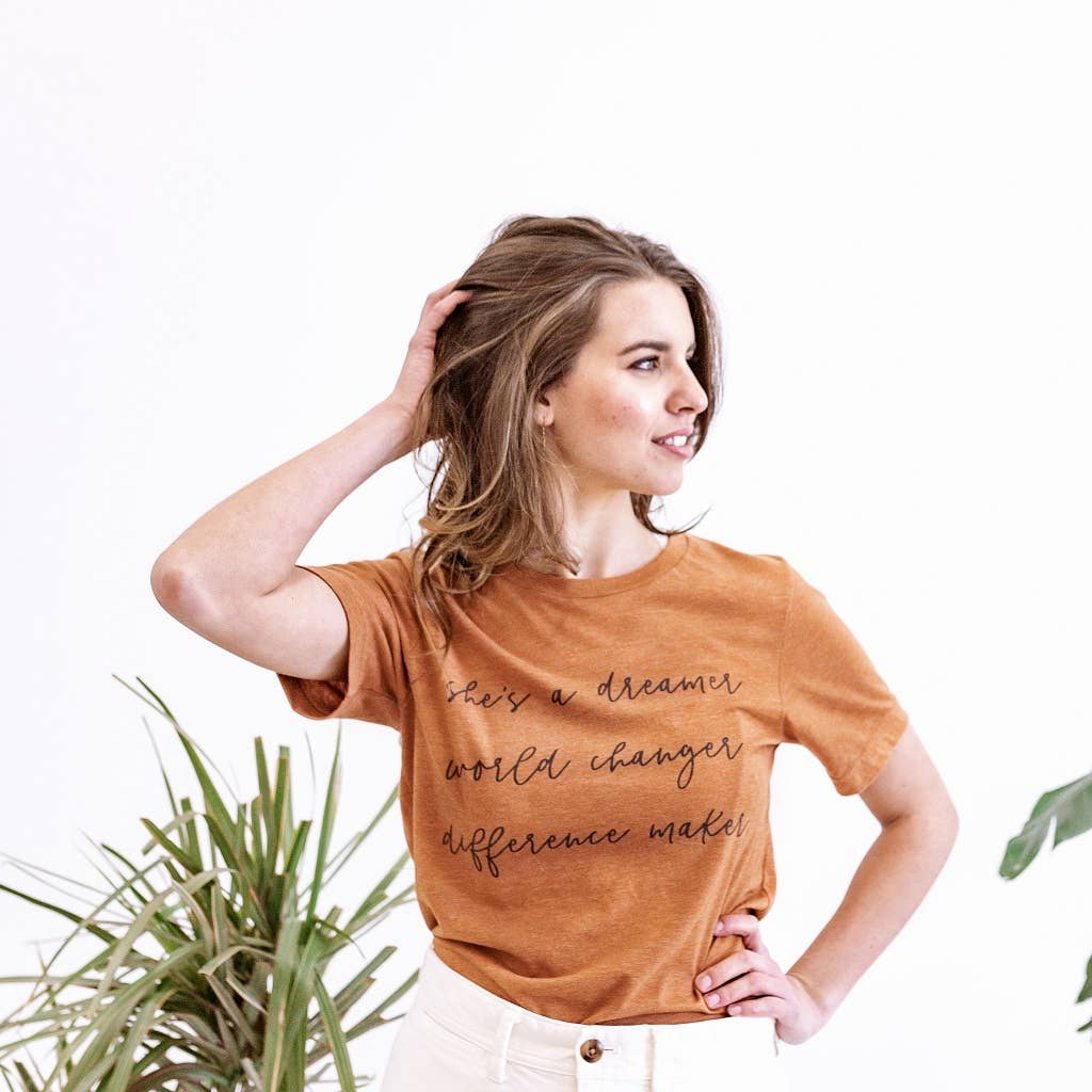 She's a Dreamer Tee Fall-Winter Crowned Free