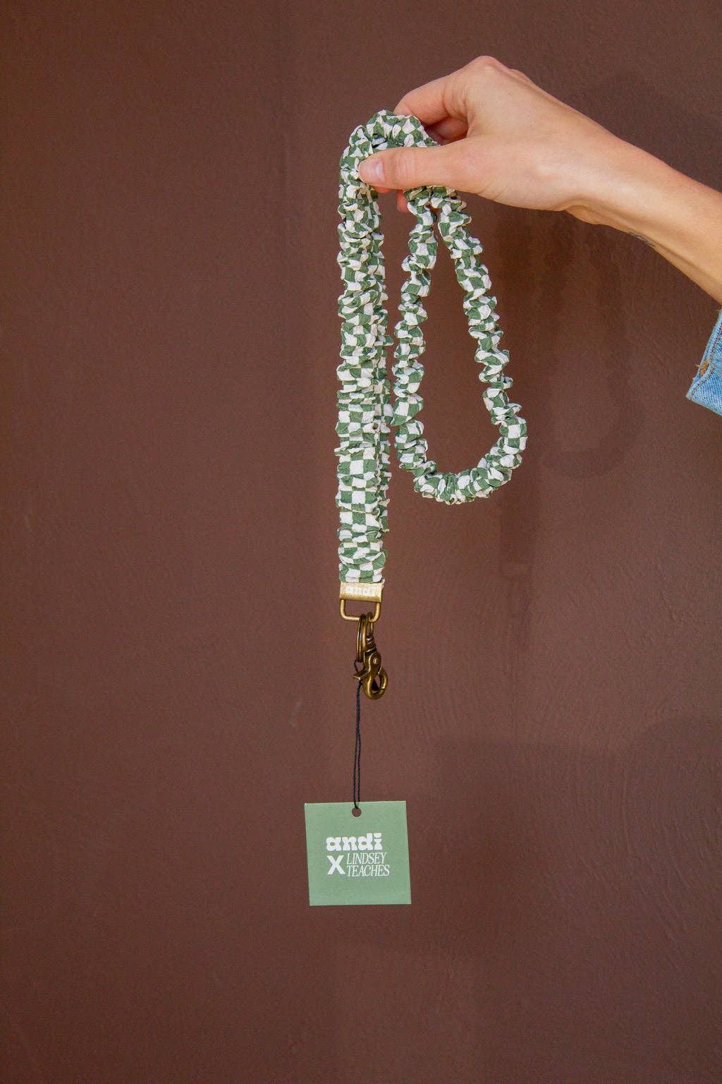 Shop Andi - Lindsey Checked Lanyard