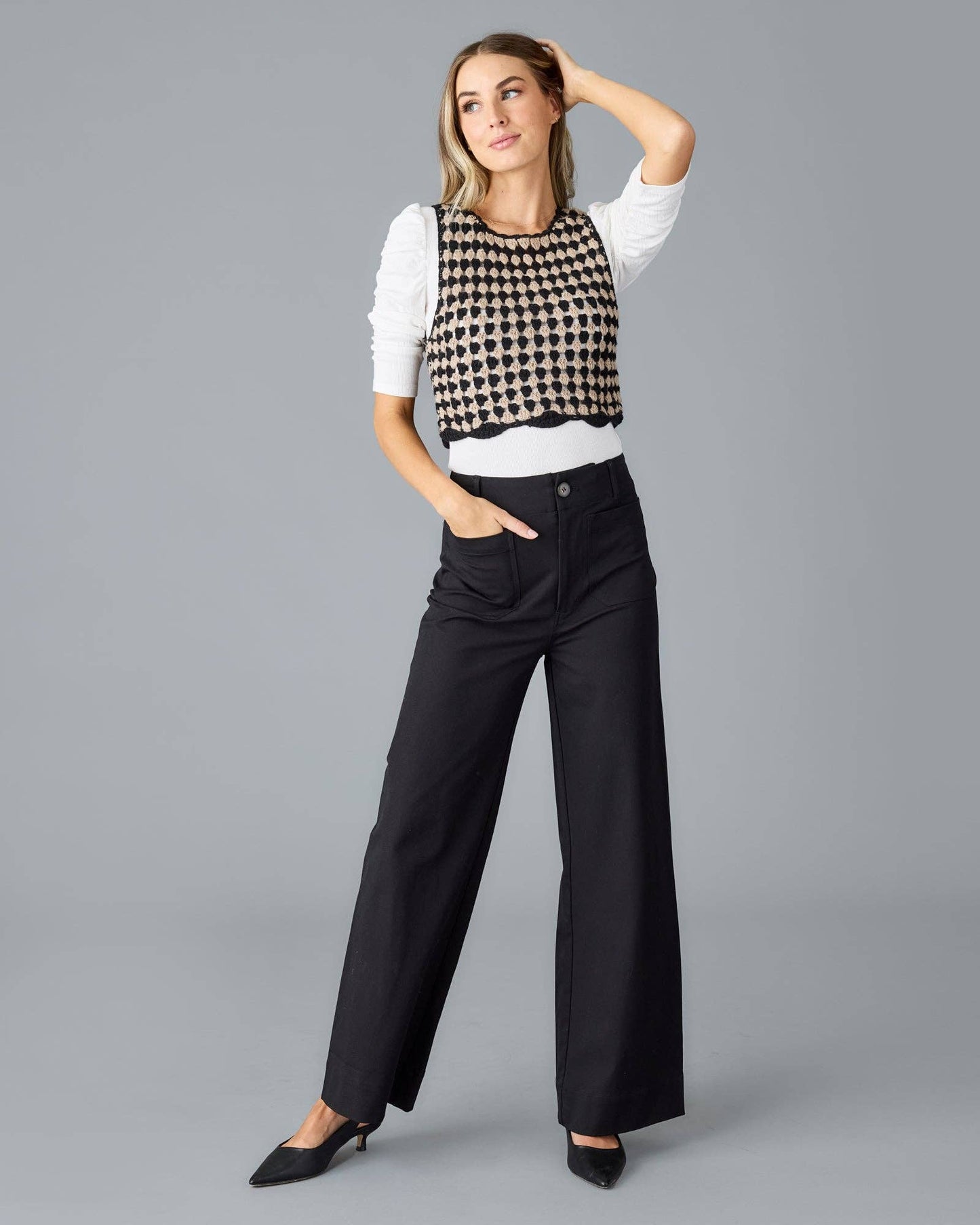 Stella Pants in Black Fall-Winter Downeast