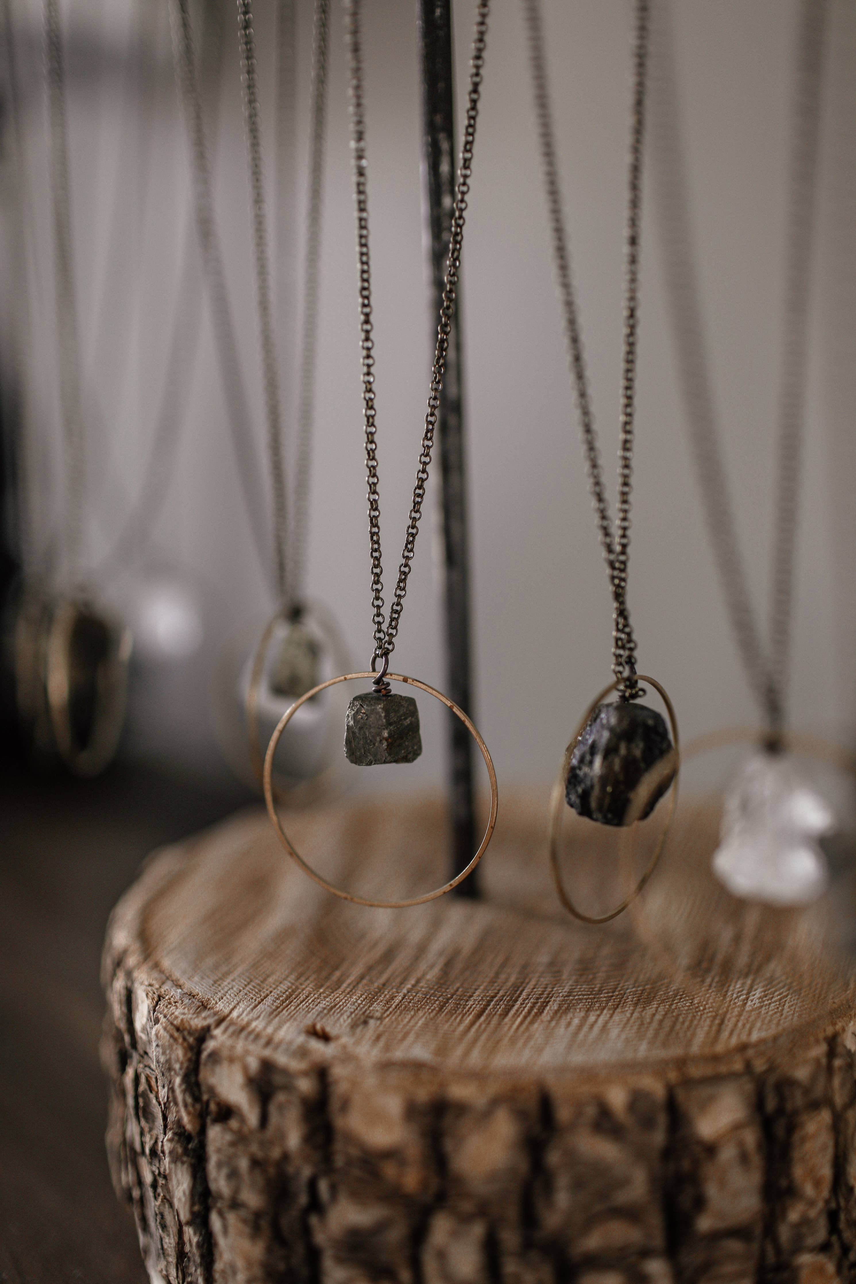 Medina Seeds | Rough Cut Semi-Precious Stones Brass