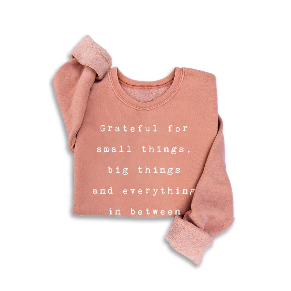 GRATEFUL FOR SMALL THINGS MINERAL SWEATSHIRTS Fall-Winter HRTandLUV