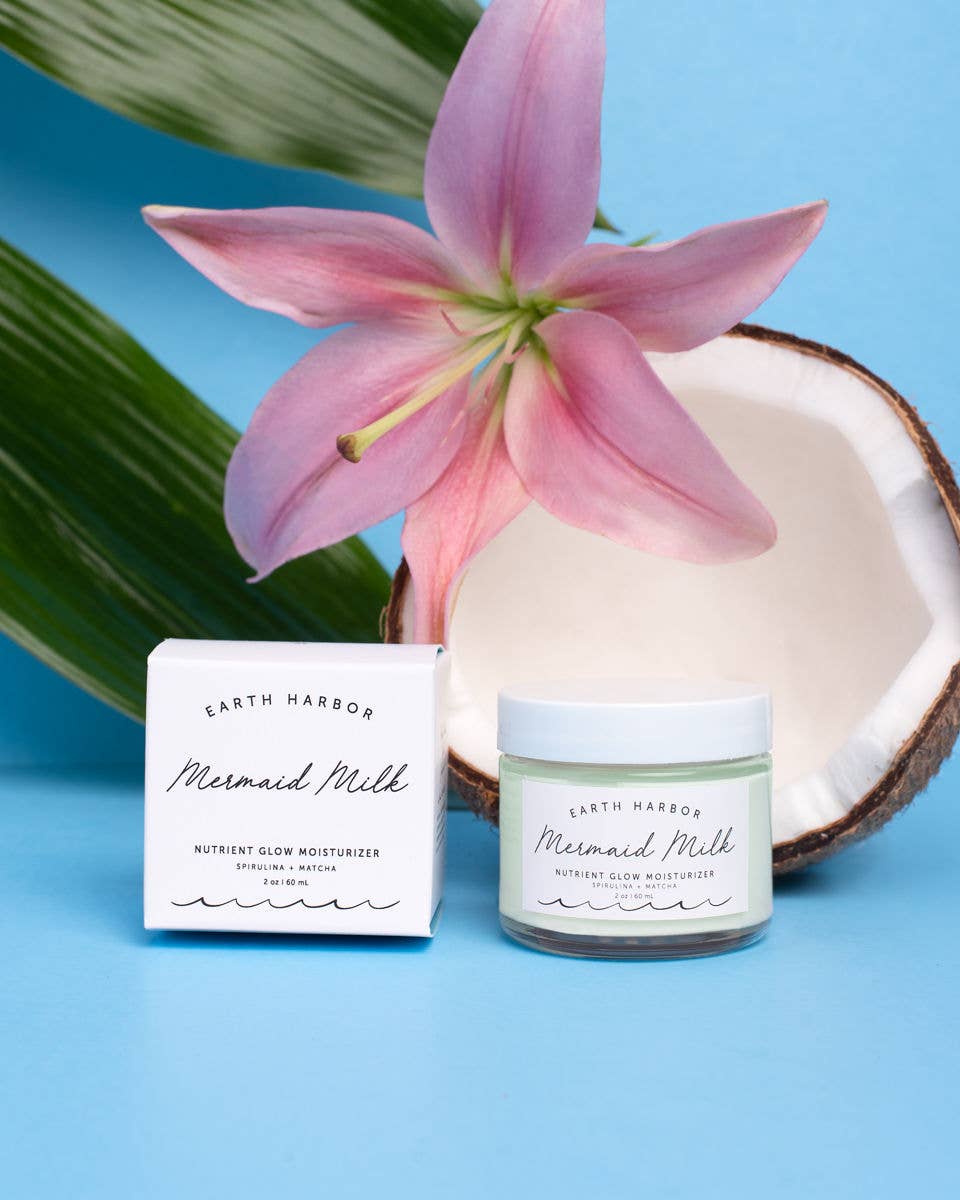 Superfood Moisturizer: Matcha + Spirulina Core Earth Harbor Naturals