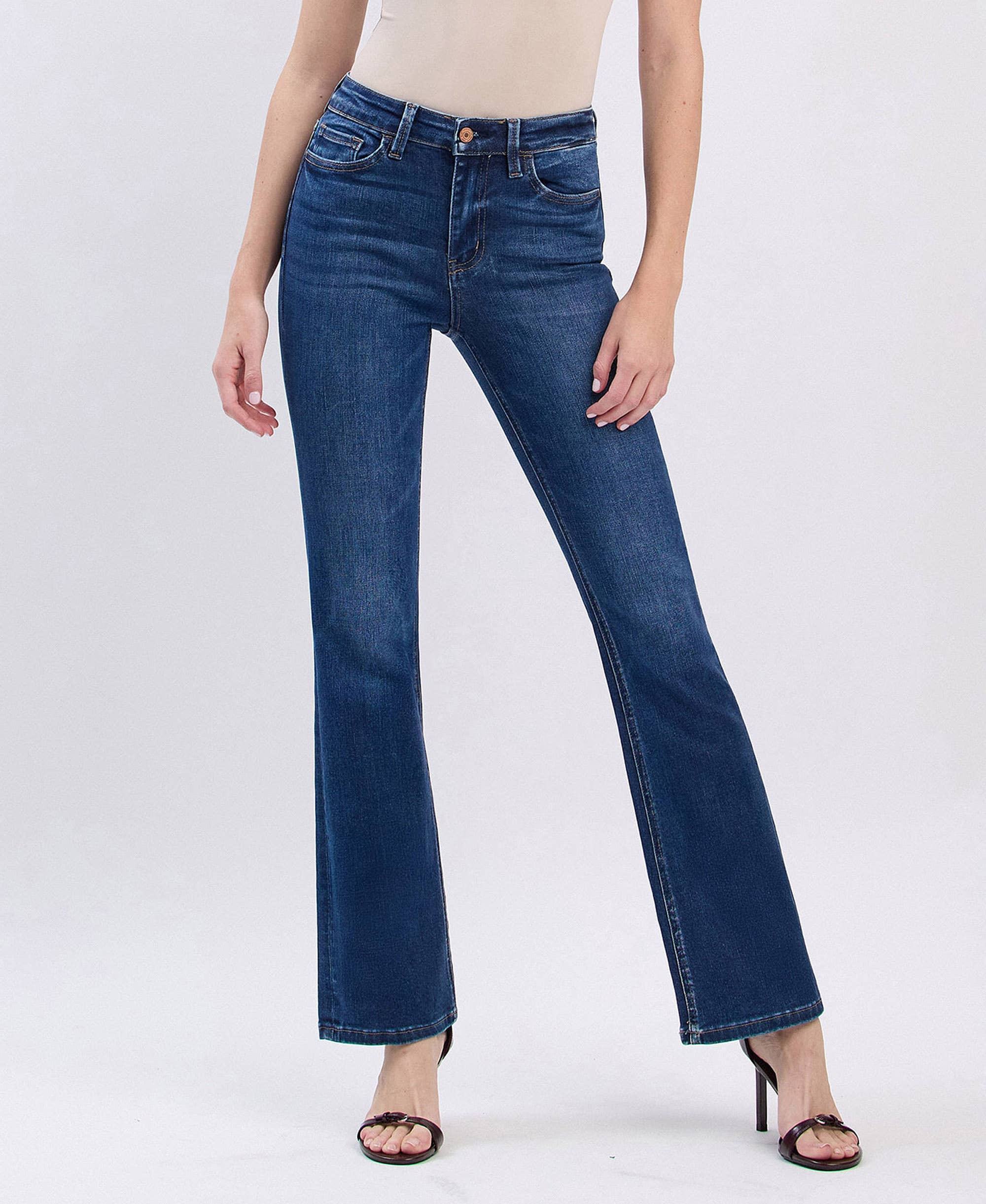 SKYLAR - LITTLE SUNSHINE | HIGH RISE BOOTCUT JEANS