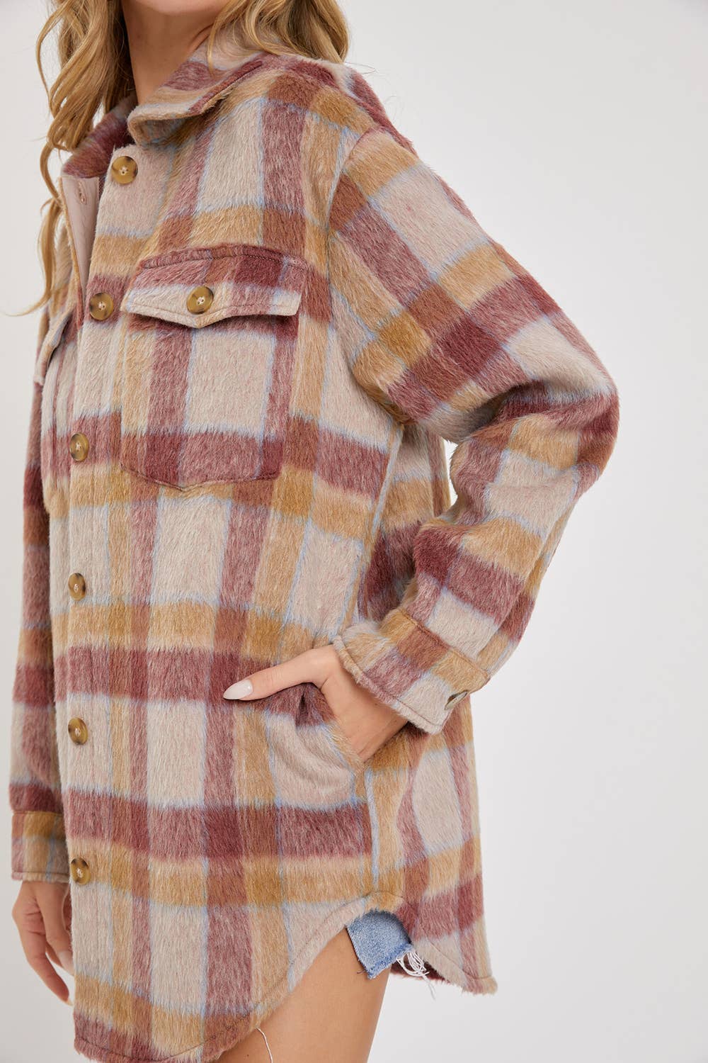 OUTERWEAR CLASSIC PLAID SHACKET/JACKET