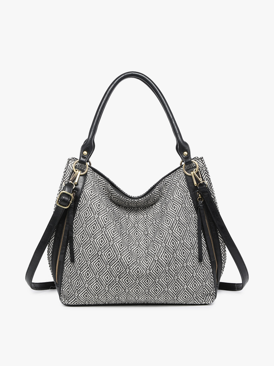 Connar Diamond Print Tote