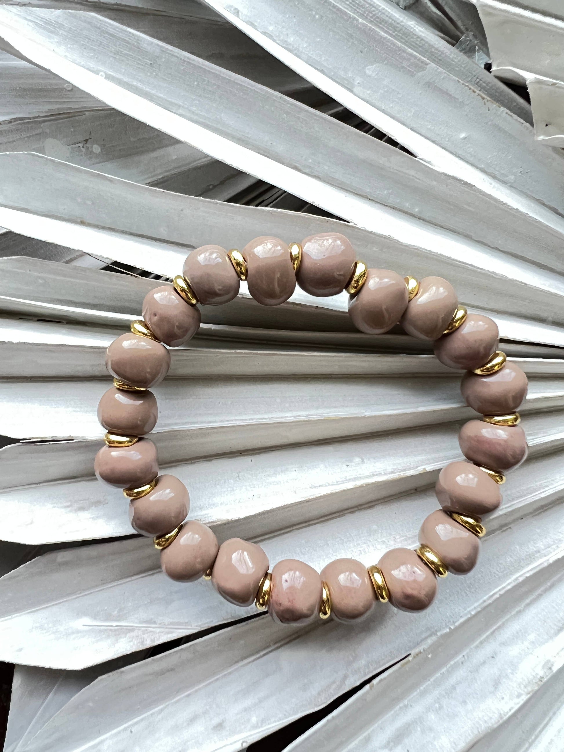 Valley Bracelet - Taupe Core Cedar and Cypress Designs