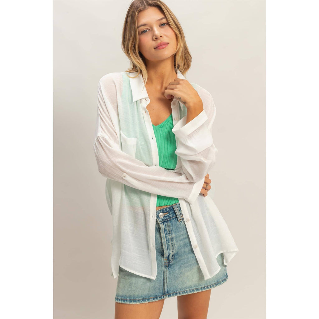 Down Blouse