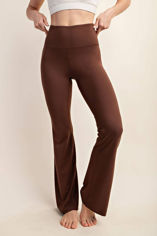 FLARED YOGA PANTS Fall-Winter Rae Mode