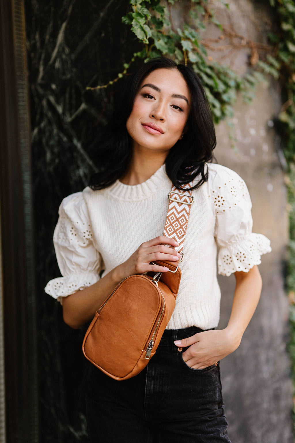 modern and chic - Sutton Sling Crossbody Fanny Bag