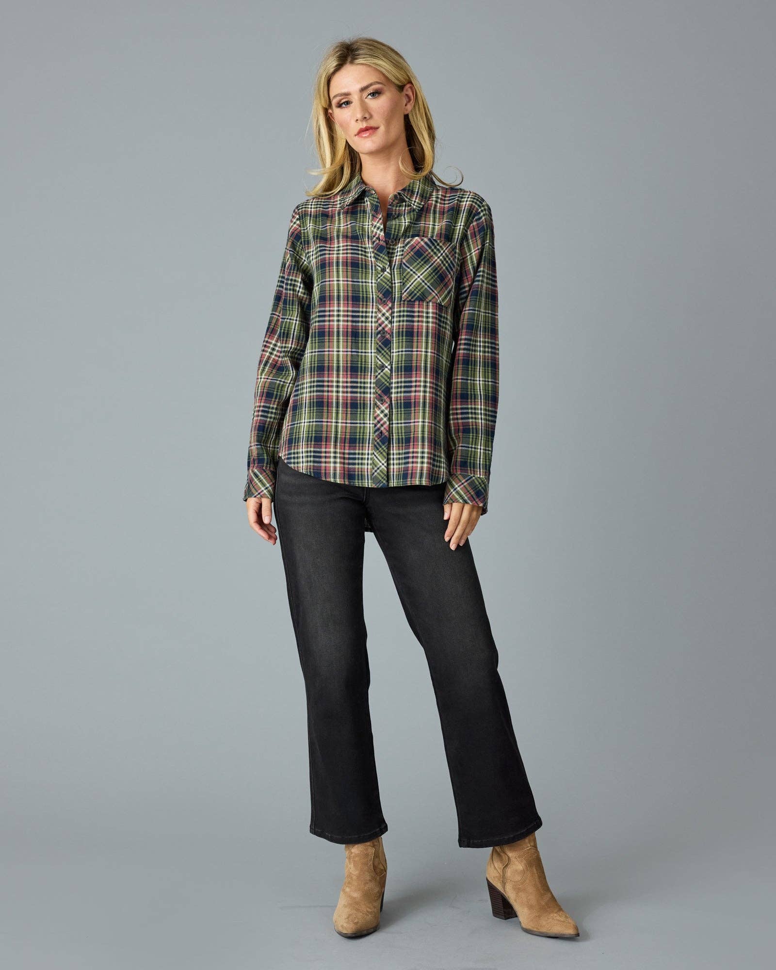 Navy Combo Sahna Shirt Fall-Winter Downeast