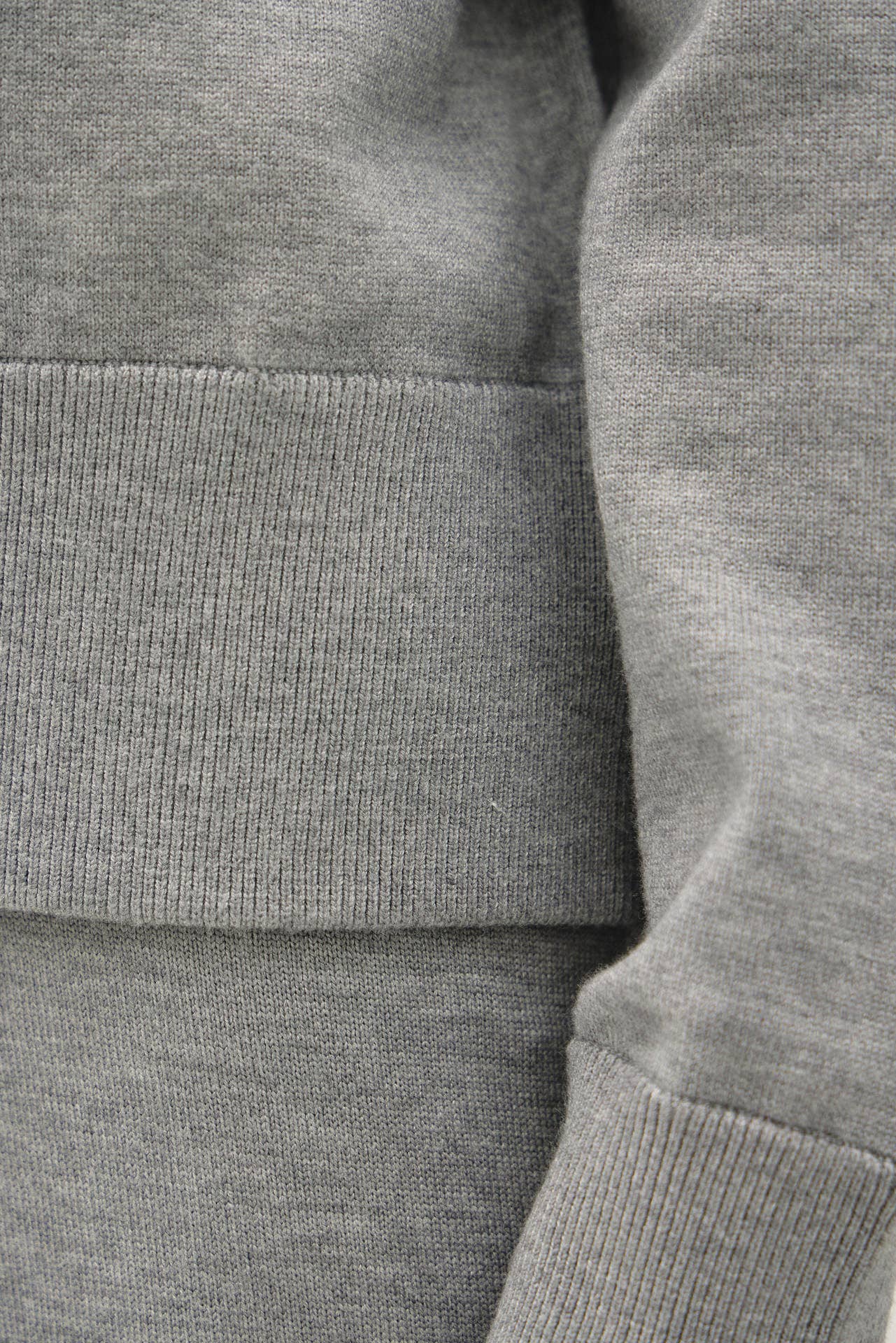 ULTRA COMFY RIBBED KNIT HOODIE JACKET