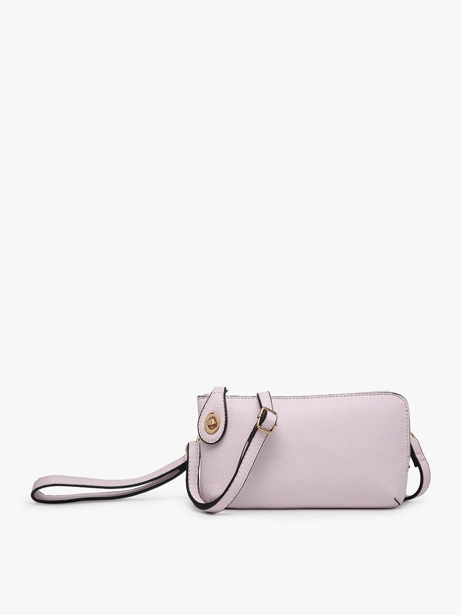Kendall Crossbody/Wristlet w/ Twist Lock Closure