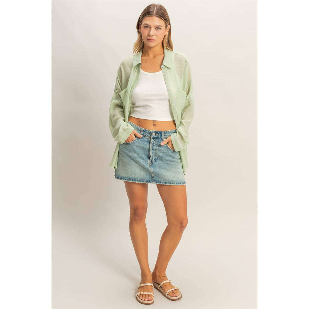 Down Blouse
