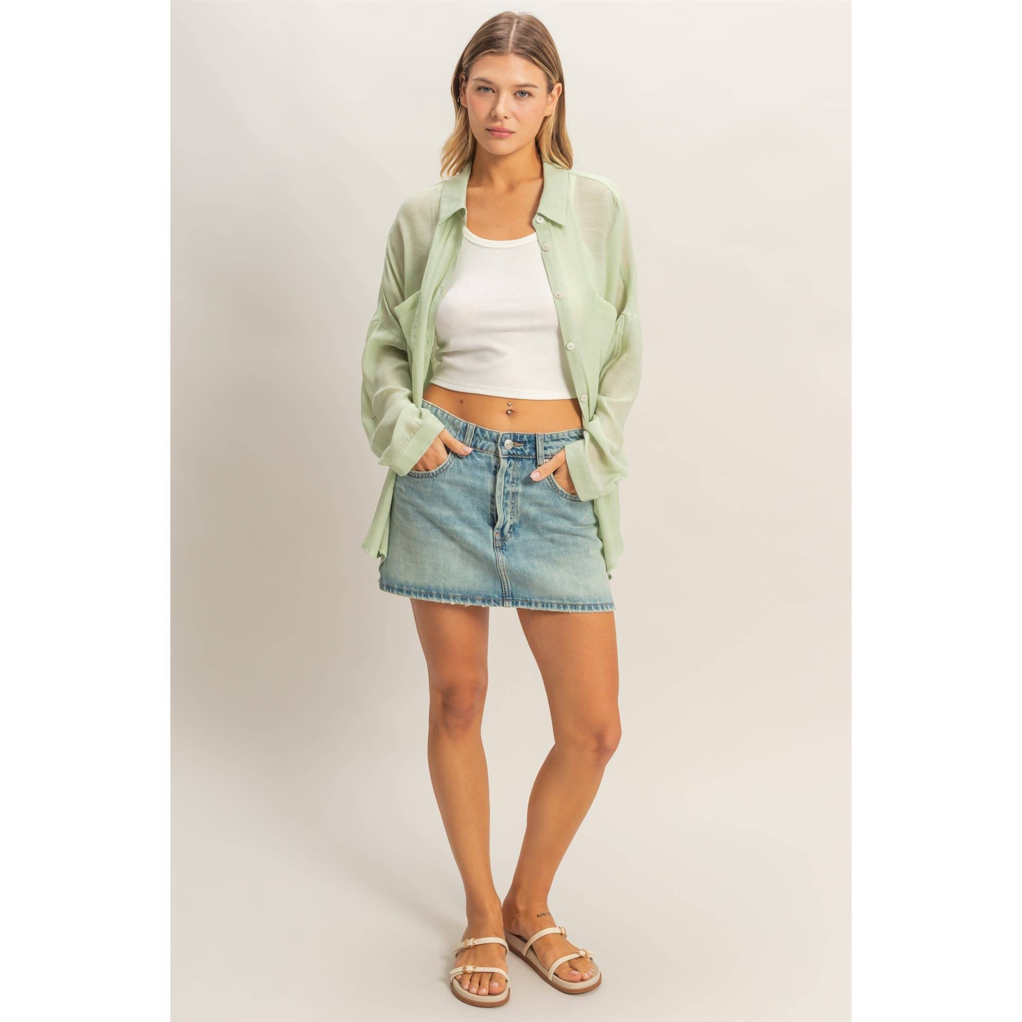 Down Blouse
