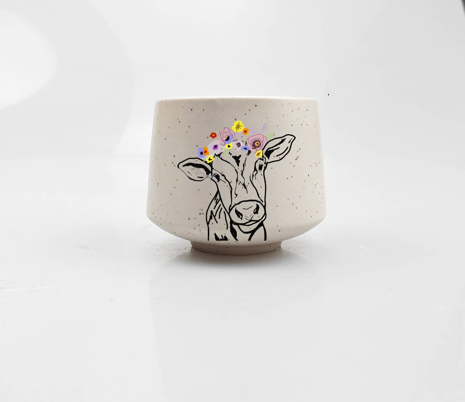 Cow Crown Delight Pot