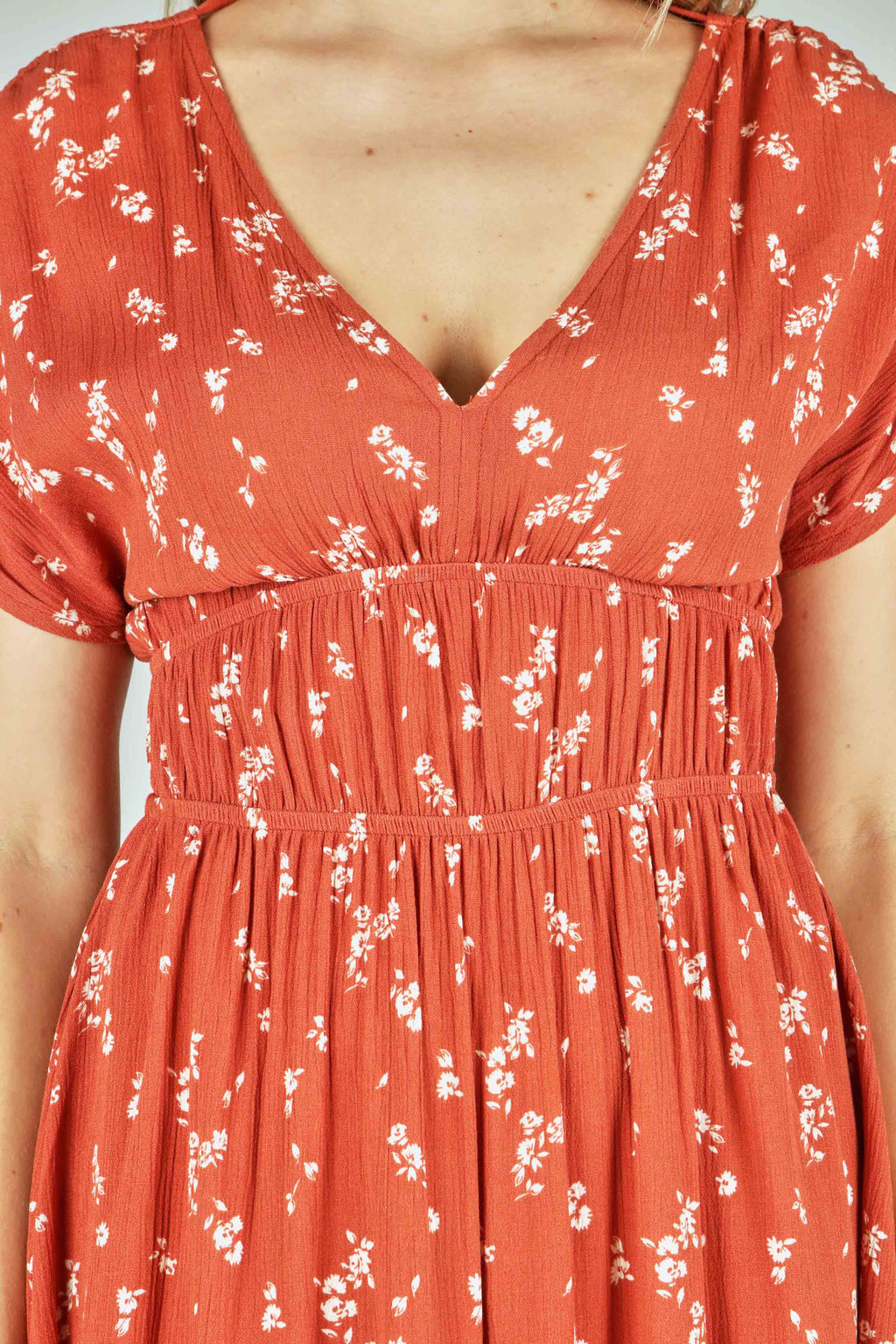 crepon maxi dress (P18167)