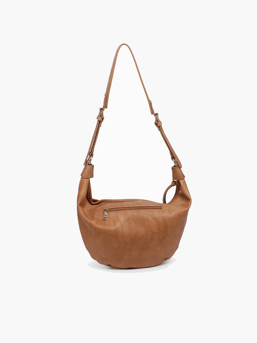 Leigh Distressed Hobo Bag