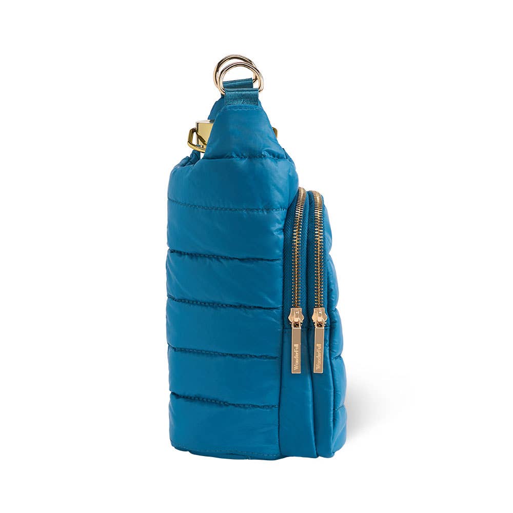 WanderFull - Original HydroBag - Teal HydroBag® with Teal and Black Striped Strap