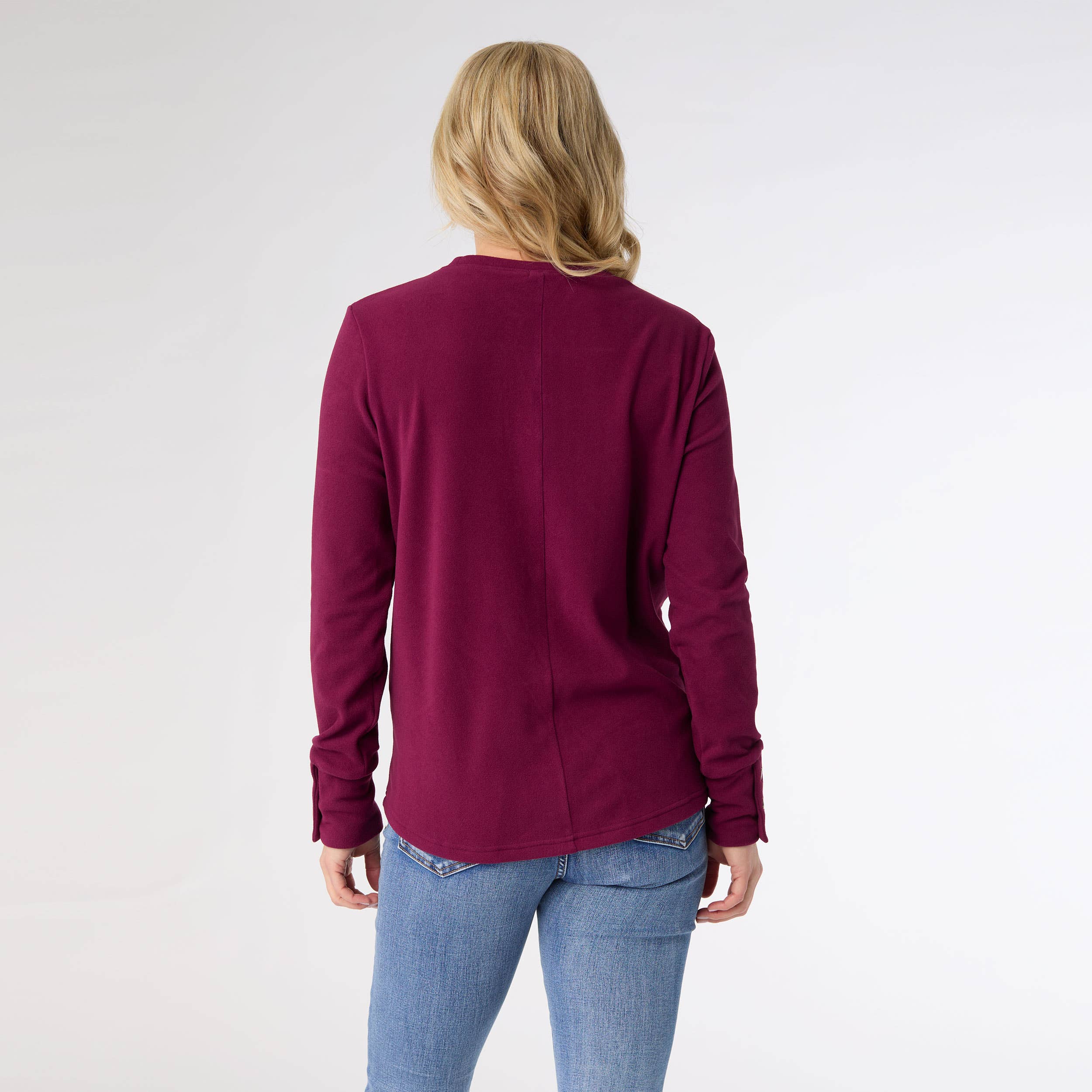 COCO + CARMEN - Alexis Super Soft Top with Snap Cuff